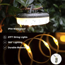 SolarGlow™ Camping String Lights – Portable Lantern & Reel Light